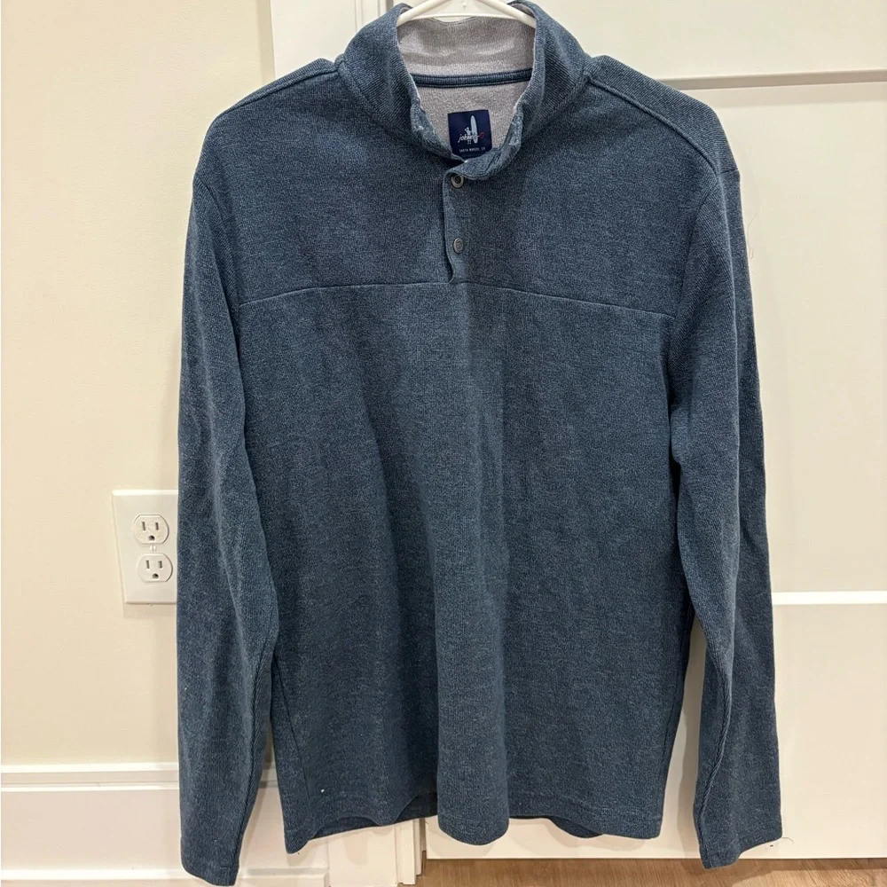 Johnnie-O Dusty Henley Pullover Size Medium - Picture 2 of 7